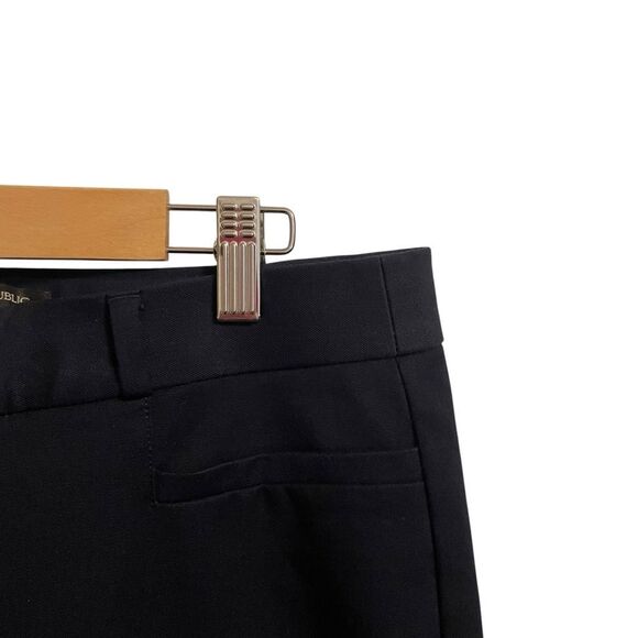 Banana Republic Sloan Fit Ankle Pants Navy Size 6 - Picture 2 of 6